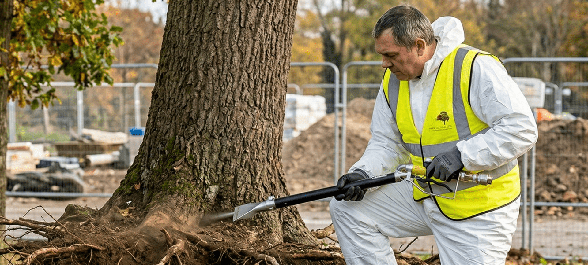 Air Spade Root Investigation